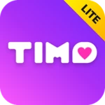 timo lite-meet & real friends android application logo